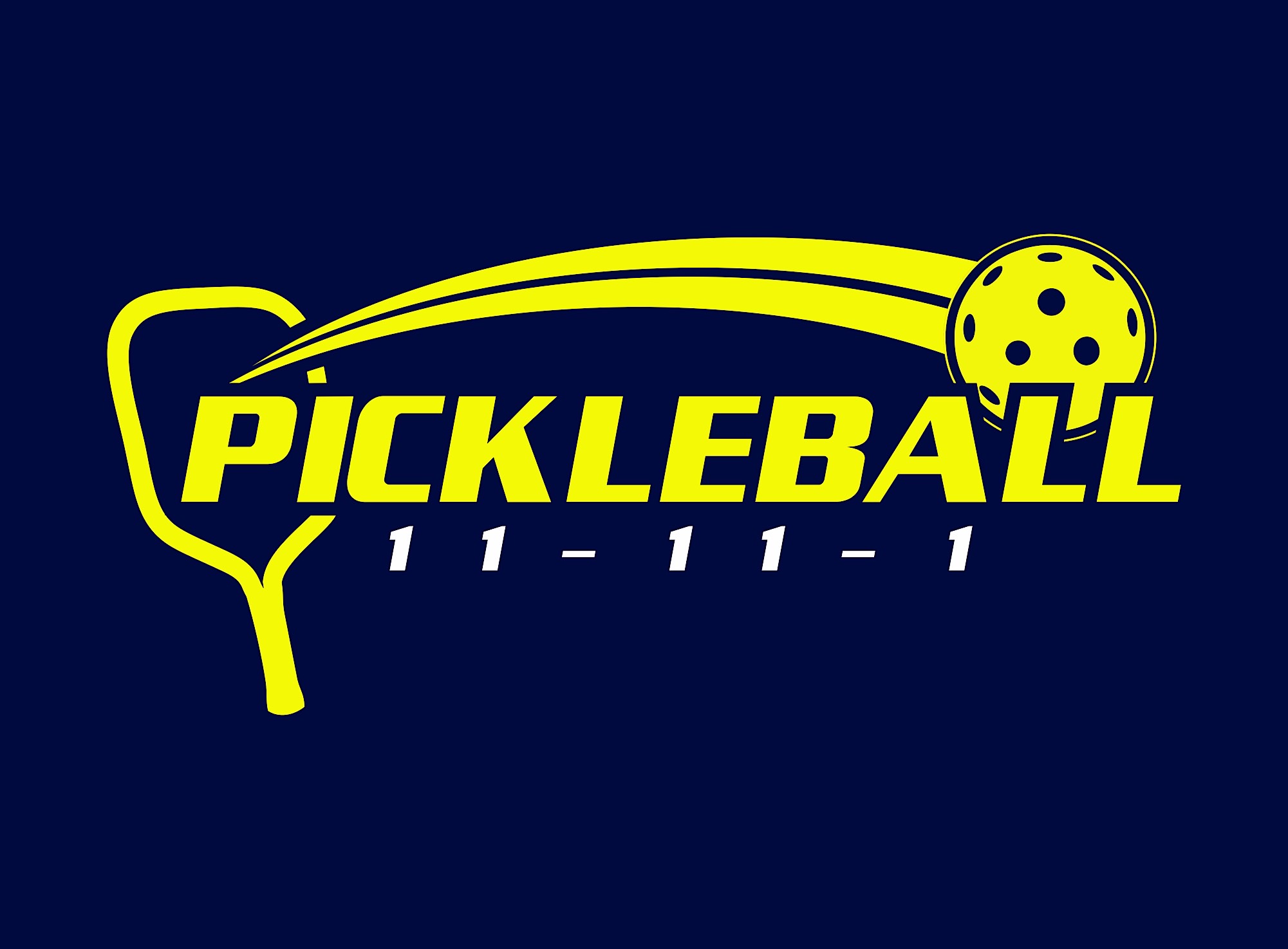 Pickleball 11-1-1 logo